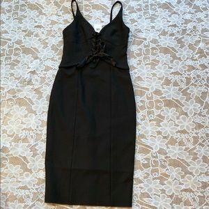 Cinq a Sept Lace Up Dress
